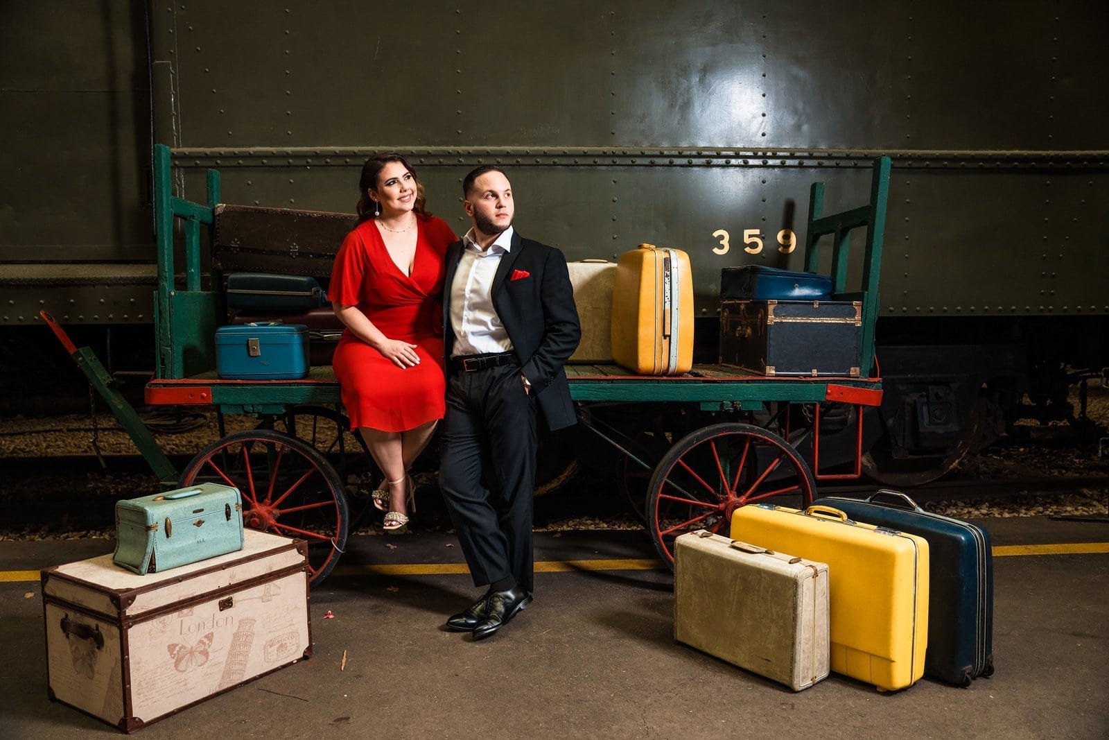 Engagement gallery cover — Gold Coast Railroad Museum by Bells & Whistles Photography