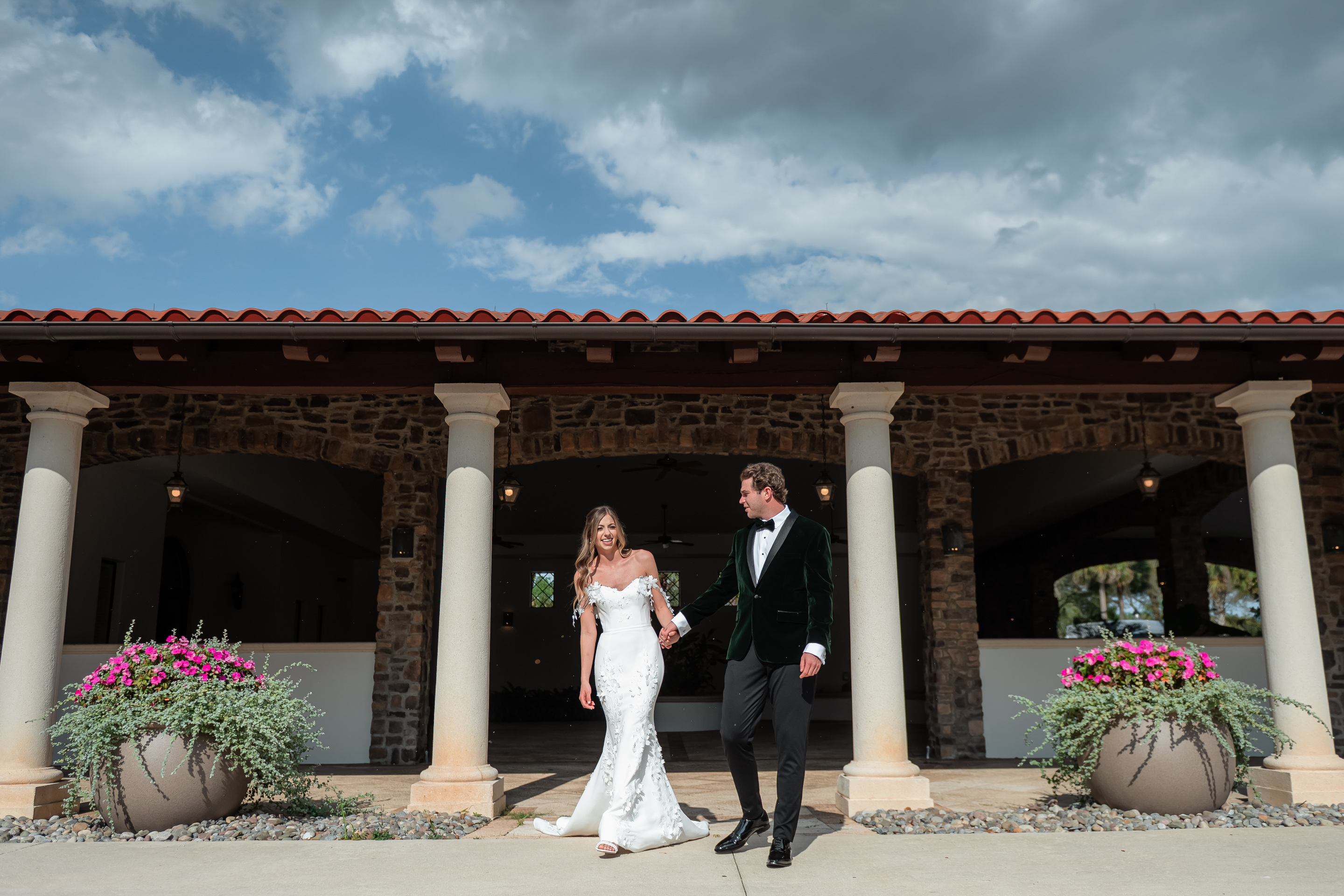 Carlie and Michael at Parkland Golf & Country Club