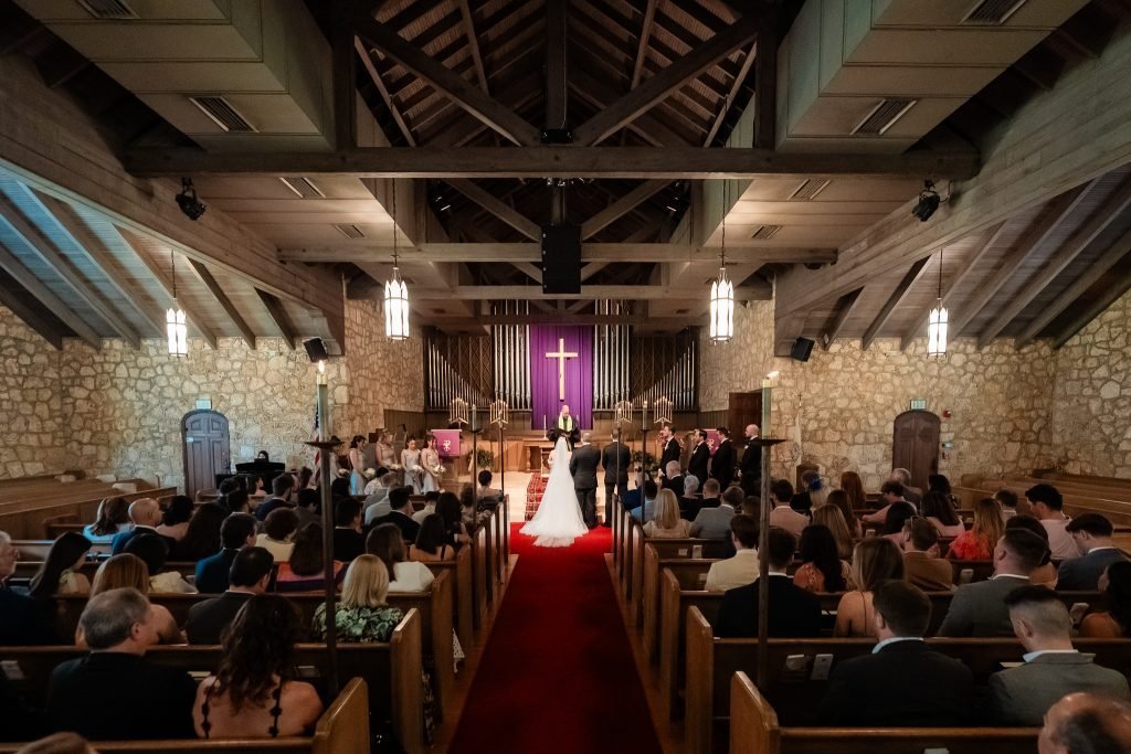 Plymouth Congregational Church wedding ceremony — Sophia & Joe
