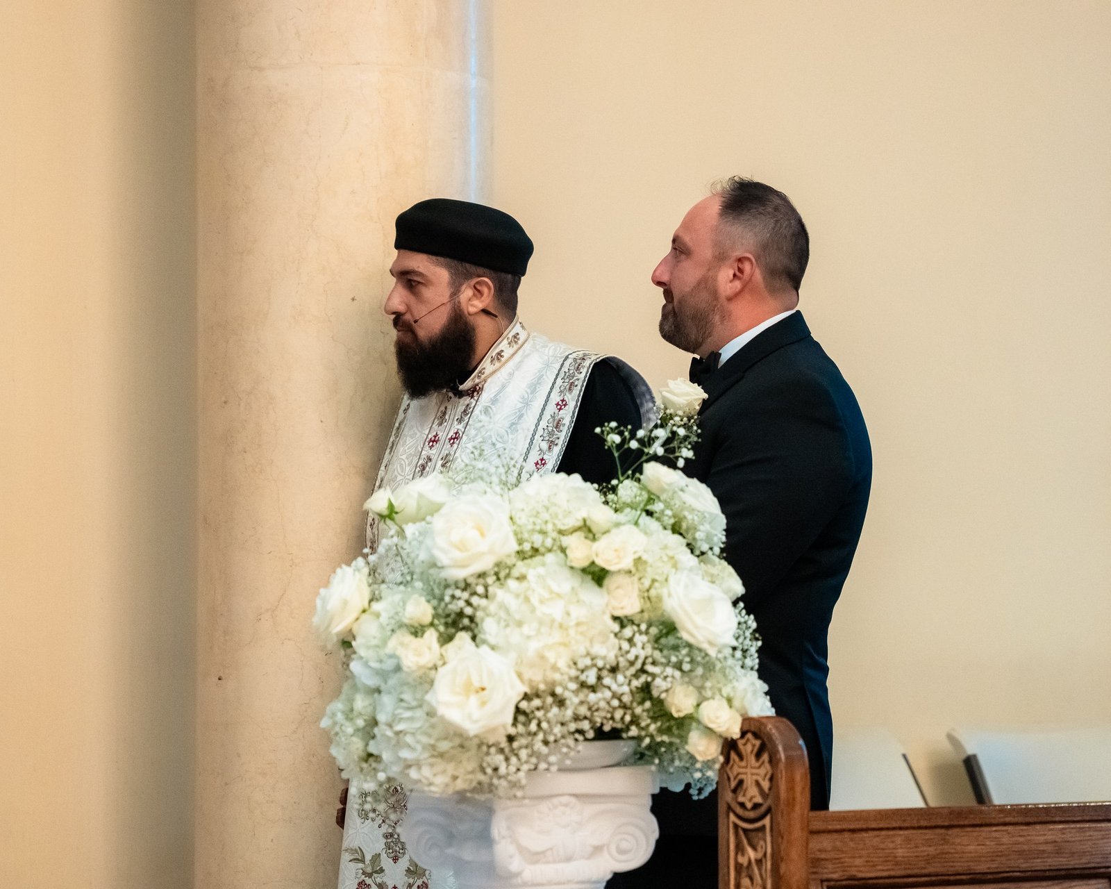 St. Mary's Coptic Orthodox Church wedding ceremony — Rolla & Mike