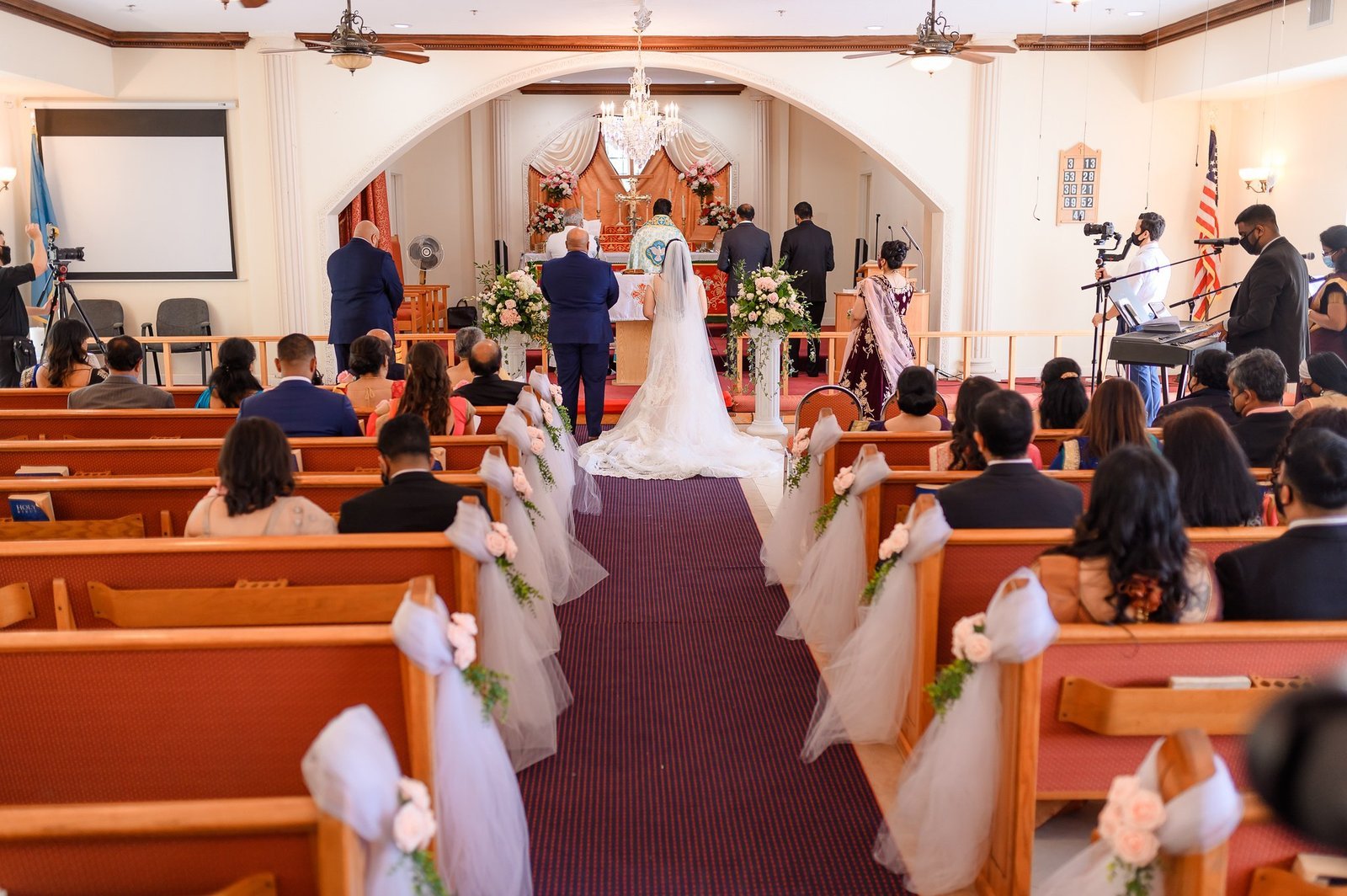 South Florida Mar Thoma Church, Davie wedding ceremony — Susanna & Robby